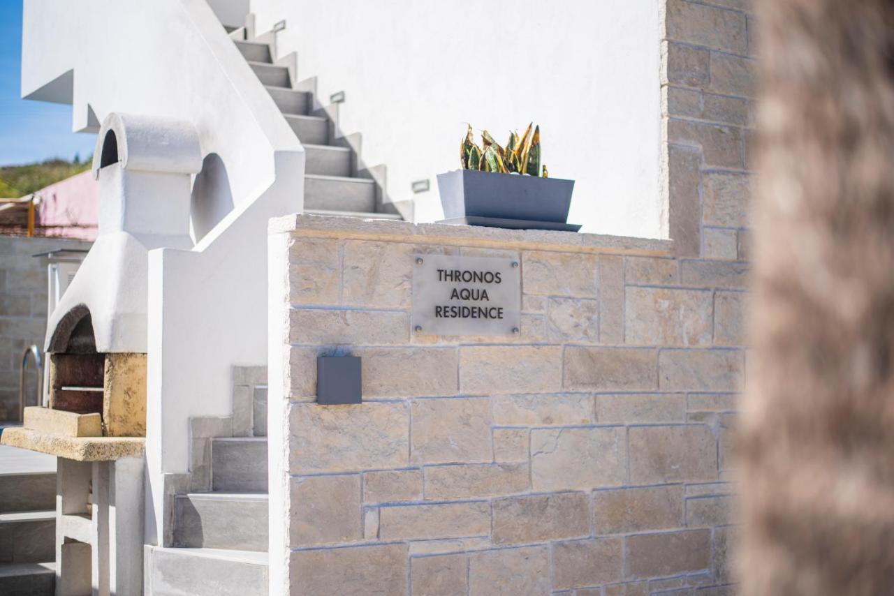 Thronos Aqua Residence A Sea View Luxury Villa Pachia Ammos エクステリア 写真